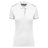Polo Day To Day contrasté manches courtes femme White / Navy