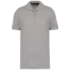 Oxford Grey Short Sleeve Polo