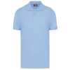 Polo manches courtes homme Sky Blue