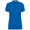 Polo manches courtes femme Light Royal Blue