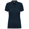 Polo manches courtes femme Navy