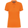 Polo manches courtes femme Orange