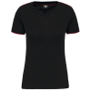 T-shirt Day To Day manches courtes femme Black / Red