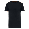 Day To Day Short Sleeve T-shirt Black / Orange