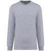 Eco-responsible long sleeves t-shirt unisex Oxford Grey