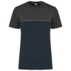 T-shirt bicolore écoresponsable manches courtes unisexe