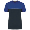 T-shirt bicolore écoresponsable manches courtes unisexe