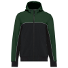 Veste softshell 3 couches BIONIC-FINISH® ECO unisexe Black / Forest Green