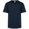 Navy Unisex Polycotton Short Sleeve Tunic