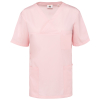 Unisex polycotton short sleeve tunic Pale Pink