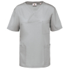Snow Grey Unisex Short Sleeve Tunic