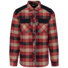 Chemise à carreaux avec poches homme Red / Dark Beige Checked / Black