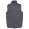 Gilet polycoton multipoches rembourré unisexe Convoy Grey