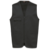 Dark Grey unisex polycotton jacket