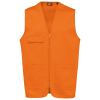Unisex polycotton jacket unisex Orange