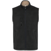 Bodywarmer polaire avec intérieur sherpa unisexe Black