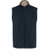 Bodywarmer polaire avec intérieur sherpa unisexe Navy