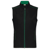 Gilet Day To Day man Black / Kelly Green