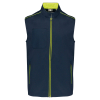 Jacket Day To Day man Navy / Fluorescent Yellow