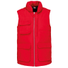 Bodywarmer matelassé homme Red