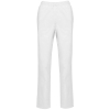 Pantalon polycoton femme White