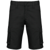 Bermuda multipoches écoresponsable homme Black