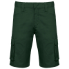 Bermuda multipoches écoresponsable homme Forest Green