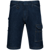 Bermuda denim multipoches homme Blue Rinse