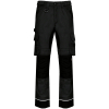 Black male recycled performance work pants