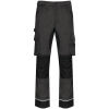 Dark Grey Men's Recycled Performance Work Pants / Black