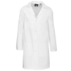 White Unisex Work Blouse
