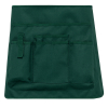 Short apron for eco-responsible gardening unisex Bottle Green