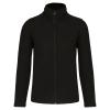 Veste micropolaire zippée homme Black