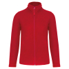 Veste micropolaire zippée homme Red