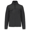 Veste polaire manches amovibles homme Dark Grey