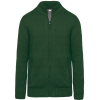 Cardigan doublé polaire homme Forest Green