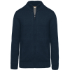 Cardigan doublé polaire homme Navy