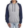 Sweat Bicolore Raglan à Capuche Jerzees