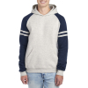 Sweat Varsity Bicolore Avec Capuche Jerzees