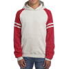 Sweat Varsity Bicolore Avec Capuche Jerzees