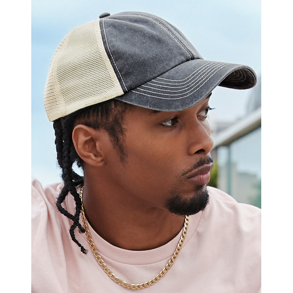 Trucker Vintage 6 Cap Panels Beechfield