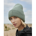 Deep Cuffed Tonal Patch Beanie Beechfield B336R