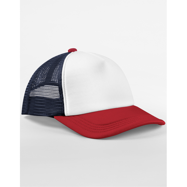 Casquette Trucker 5 Panneaux Avec Patch Beechfield