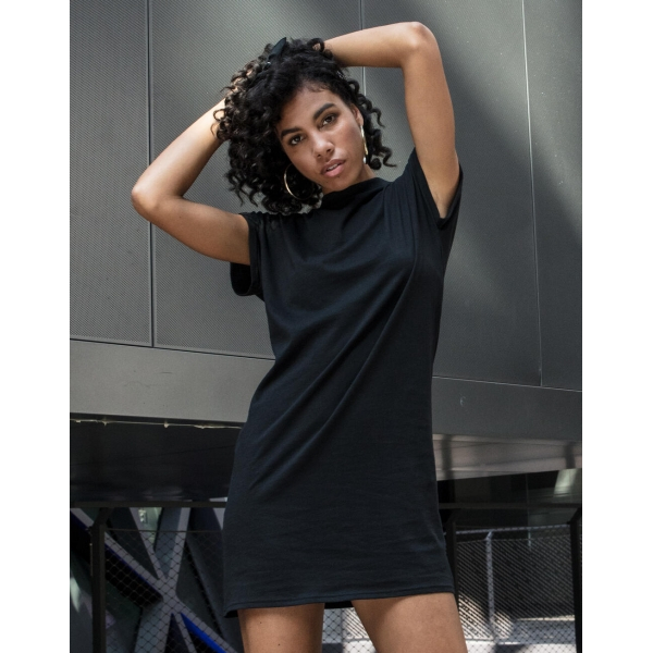 Women's Dress Neck Fittings and Falling Shoulders Build Your Brand BY101 black
