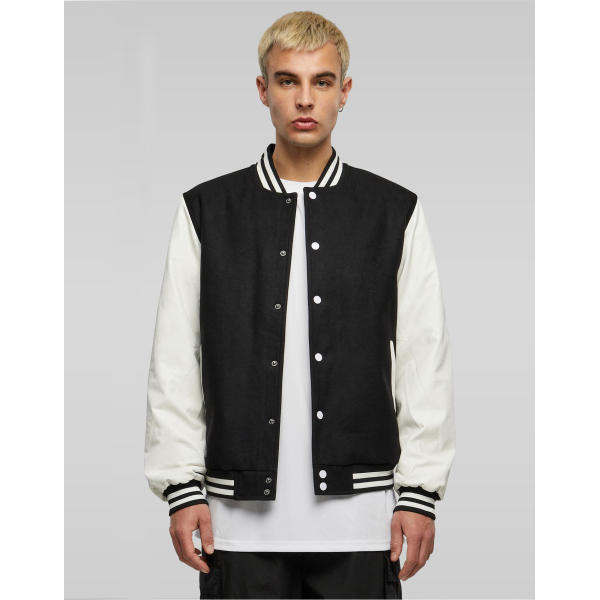 Veste Oldschool College Build Your Brand BY269 - 1