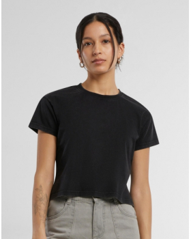 T-shirt Femme Court Vintage Build Your Brand BY305 - 1