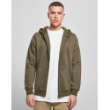 Sweat Ziped Hoodie Dicke Build Your Brand BY012