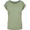 Women's T-shirt Shoulders Combining Build Your Brand BY021 - 7