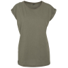 Women's T-shirt Shoulders Combining Build Your Brand BY021 - 15