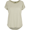 T-shirt Femme Long Effet Flammé Build Your Brand BY036 - 4